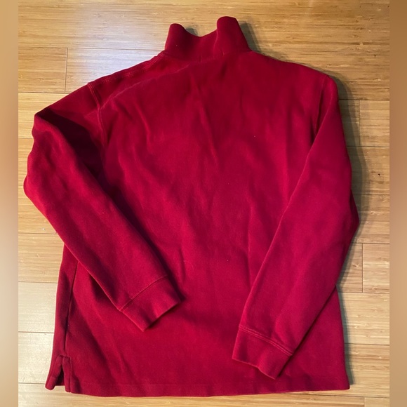 Authentic. Polo Ralph Lauren
Quarter-zip Cotton Sweater RED - Picture 4 of 6